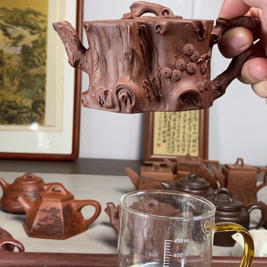 茶壶紫砂原矿泥料传统工艺制作