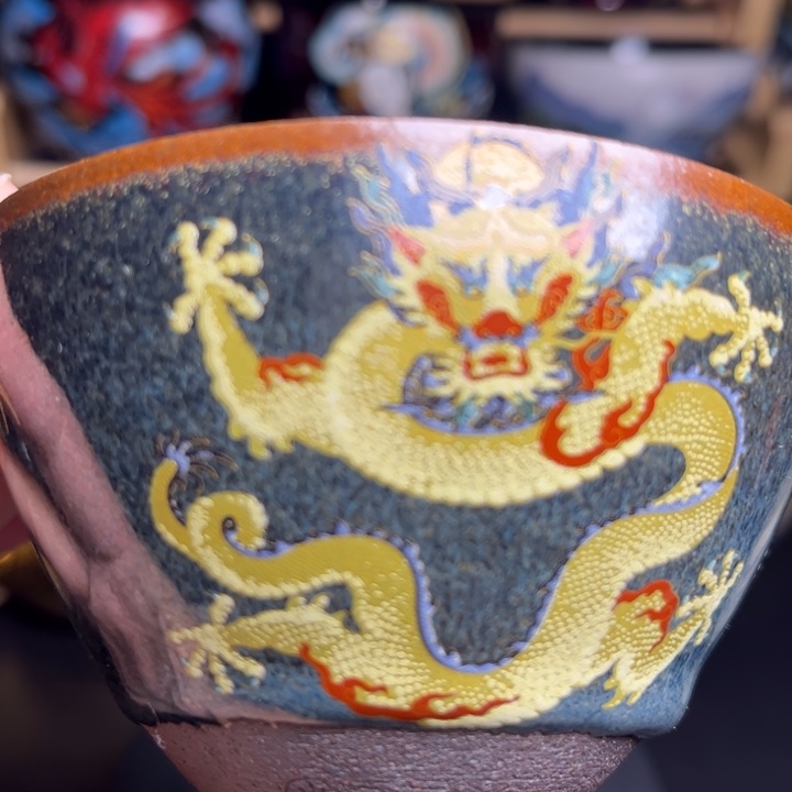 茶盏用****6主播家的大漆真漂亮！