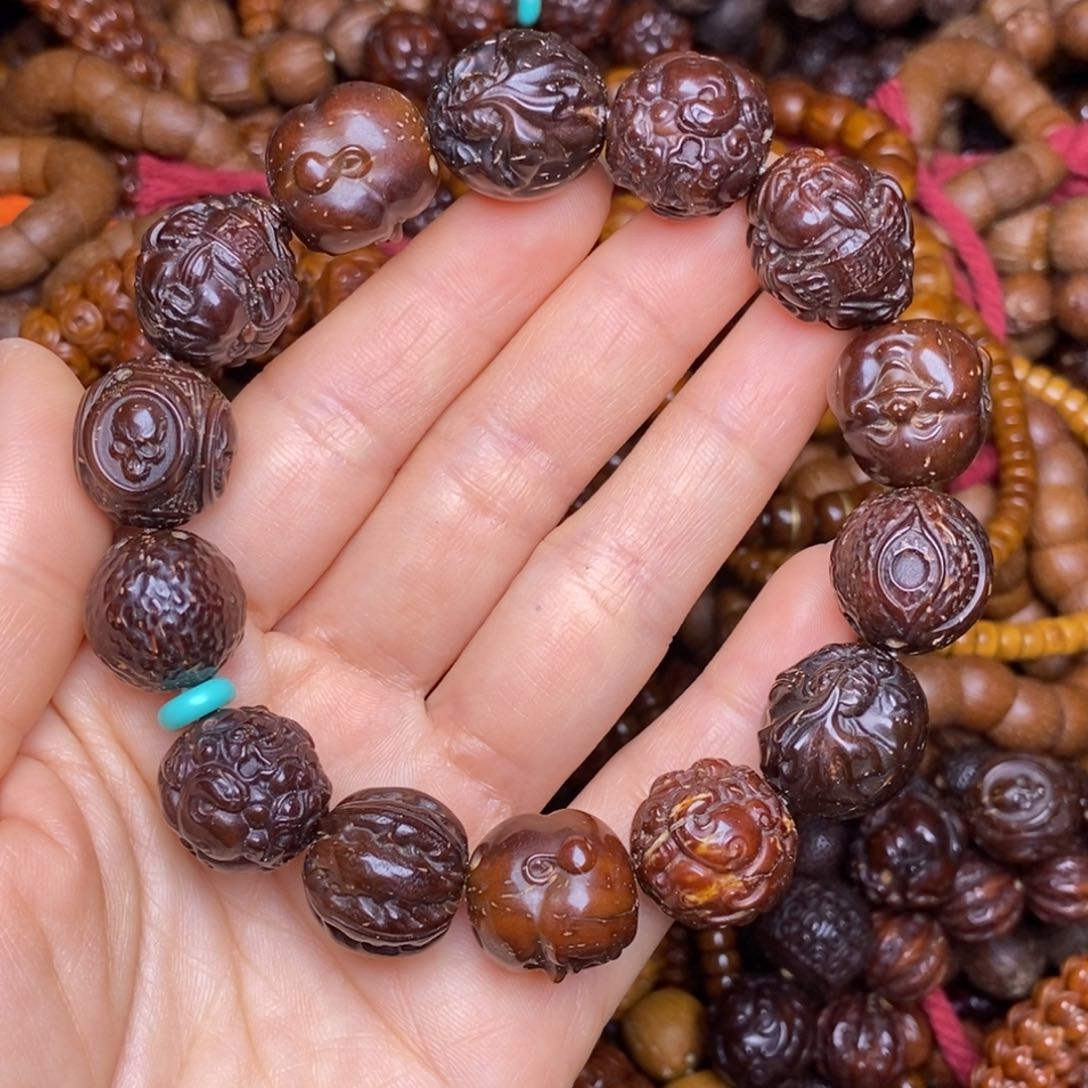 紫金鼠手串多宝16尺寸