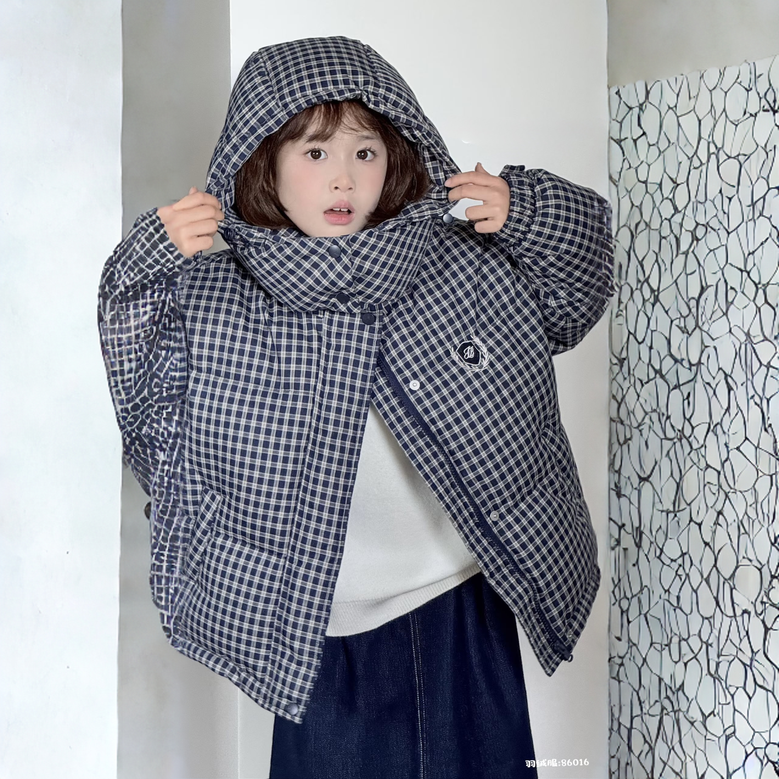 &苏珊&新款韩版95绒冬款加厚款羽绒服高货女童男童保暖86016