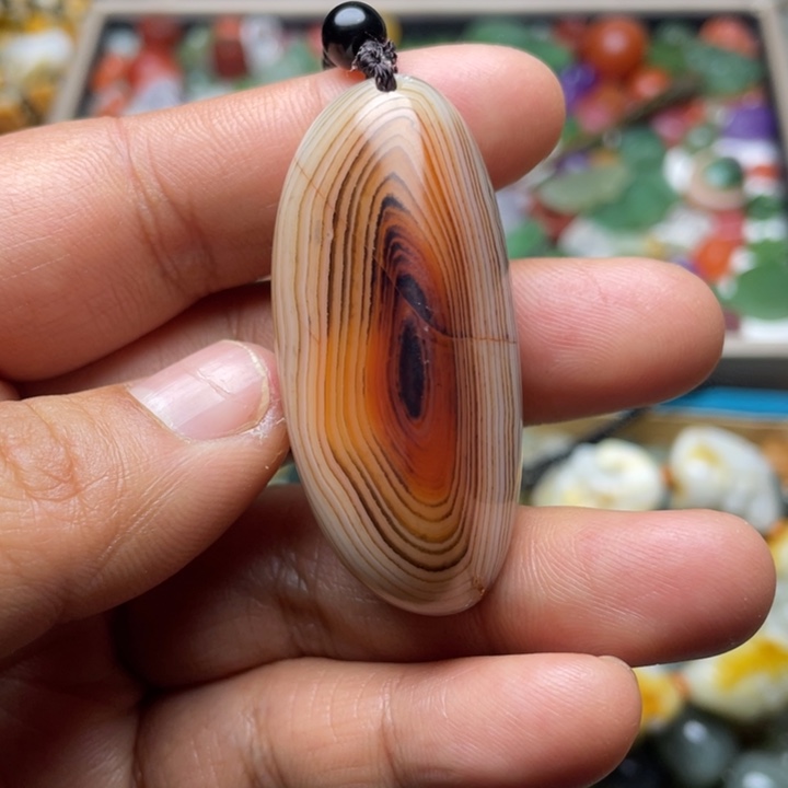 玛瑙/玉髓合金珠宝半成品