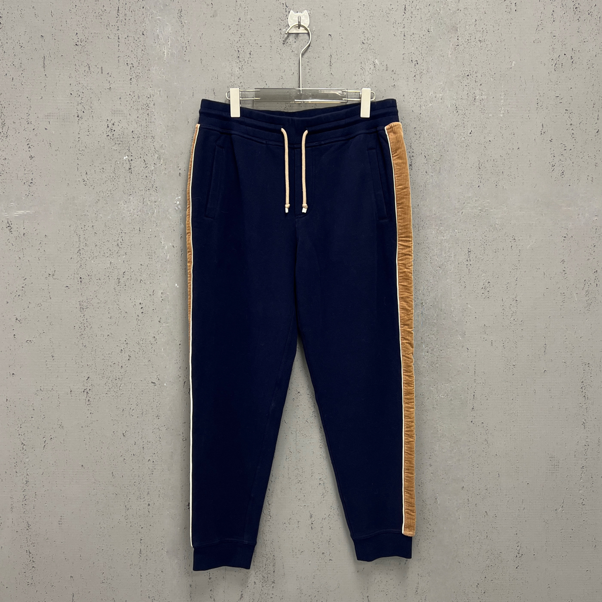 99新 Brunello Cucinelli/布鲁内洛·库奇内利 藏青卫裤L码bc0002