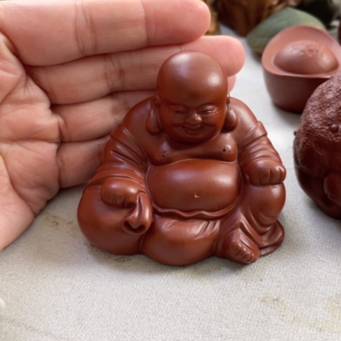 【闪购商品】紫砂茶宠s****?紫砂弥勒