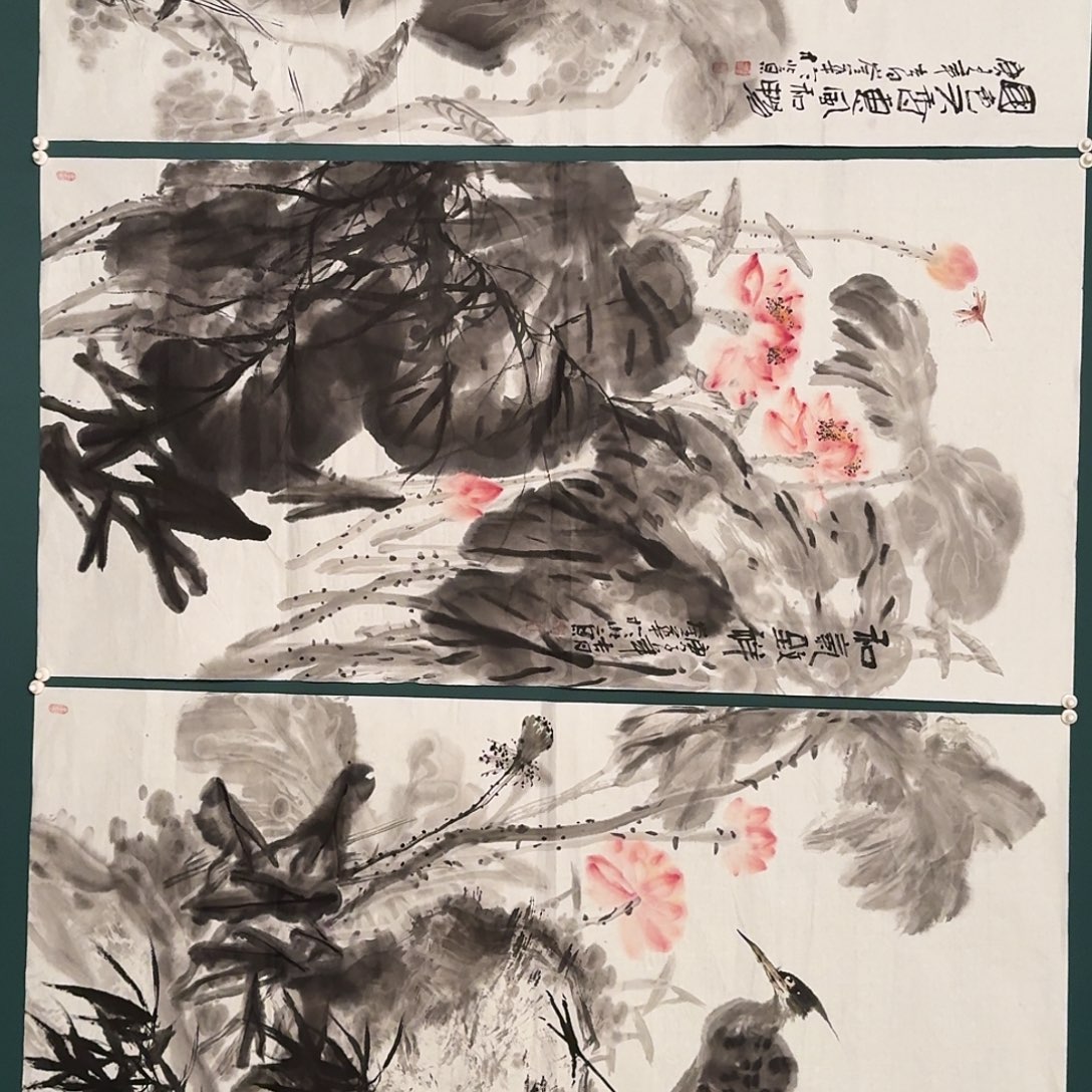 用***6国画恽崟华老师的作品