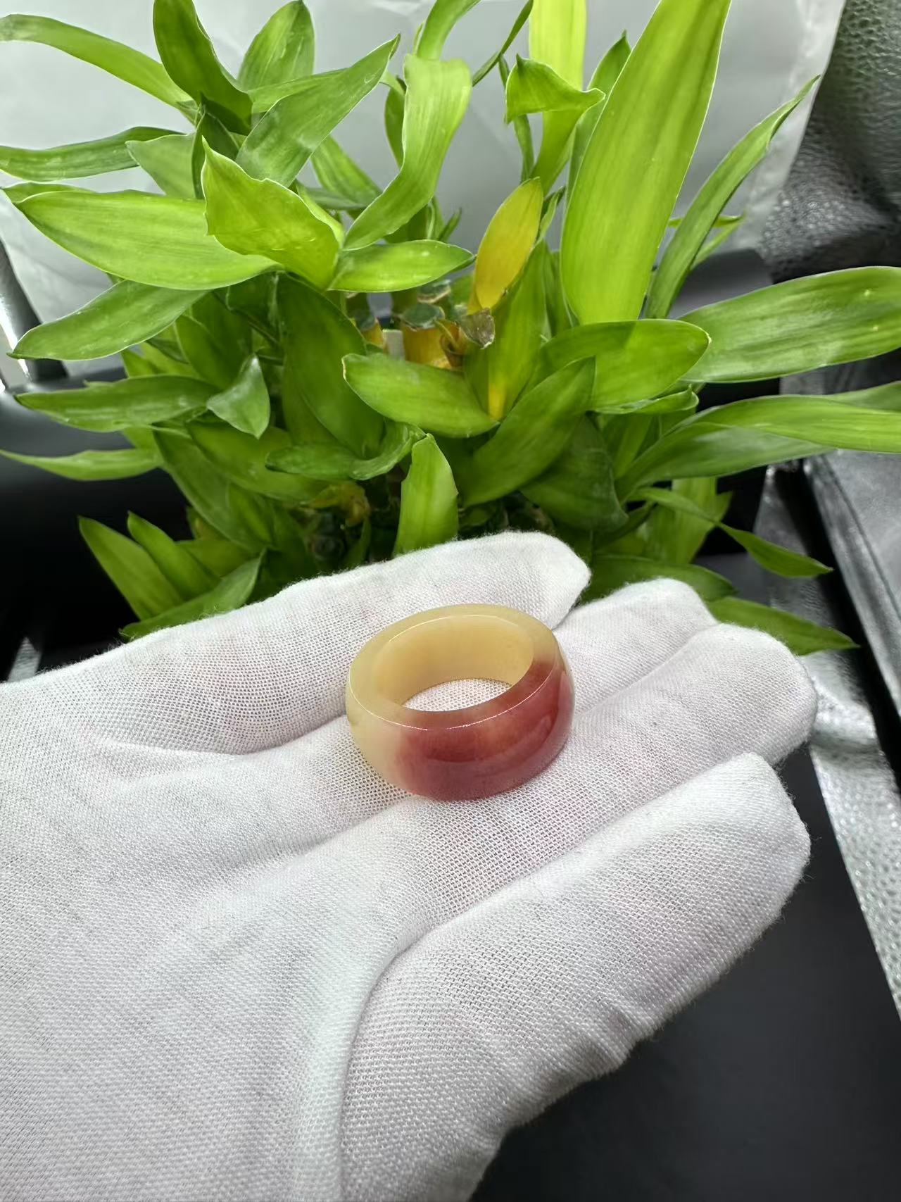 特色手工艺粉驼单圈手串跑环