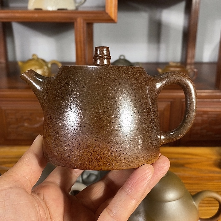 紫砂茶壶220cc汉铎 段泥