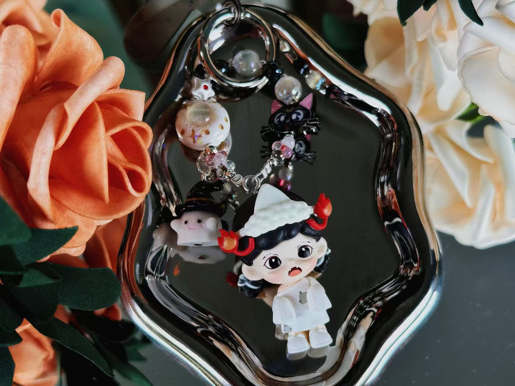 【悠悠diy】手机链补U专用链接！只是补U！个性斜挎挂件挂绳链条挂链