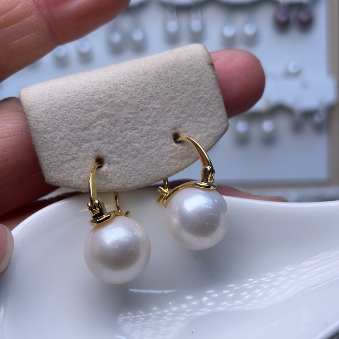 耳饰未镶嵌淡水珍珠
