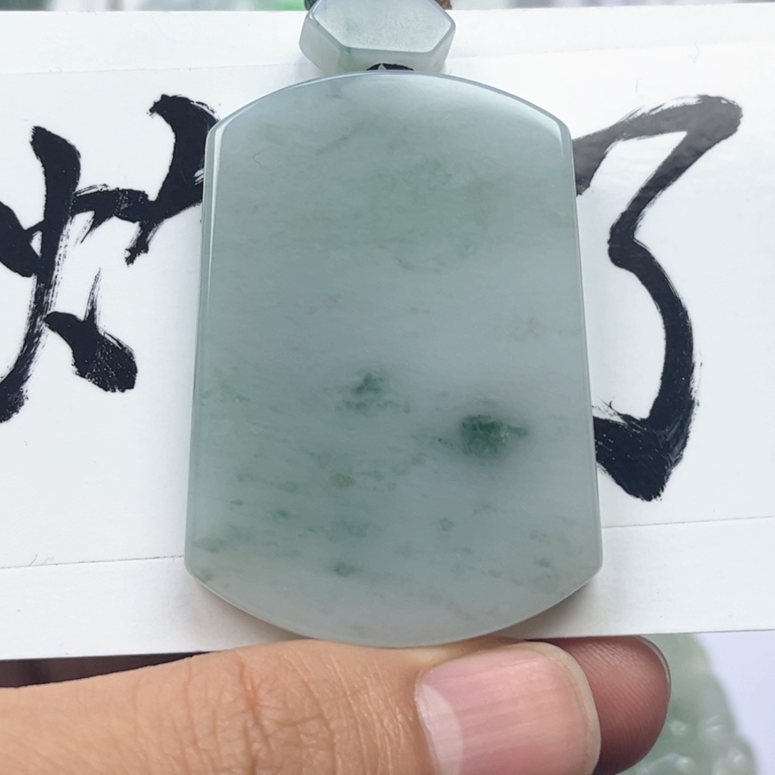 翡翠颈饰未镶嵌缅甸天然翡翠