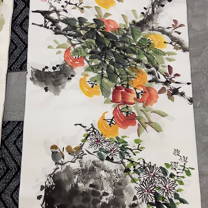 小周画廊的直播间