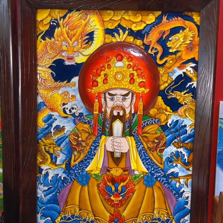 霹****加大款瓷板画艺术作品