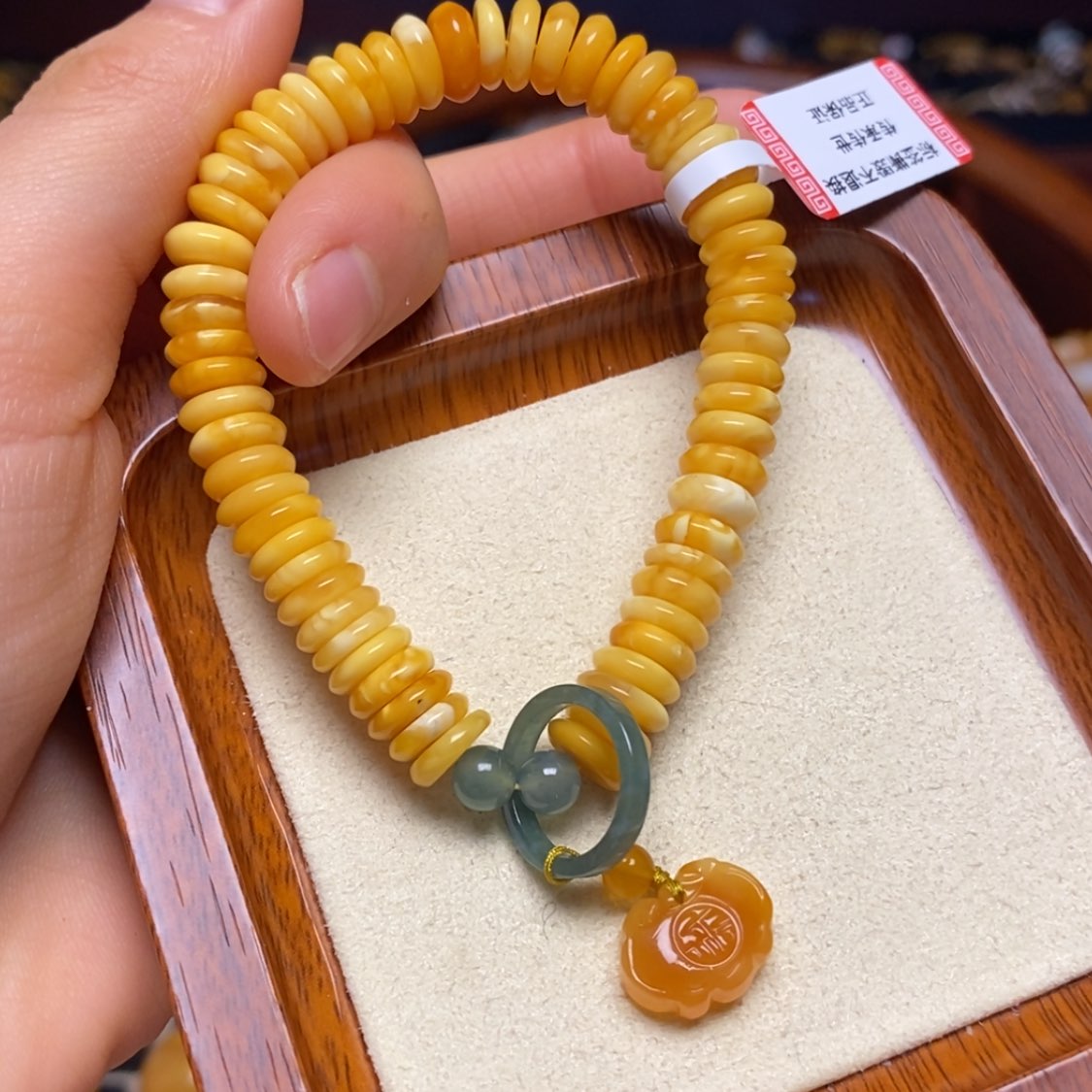 【闪购商品】蜜蜡手链未镶嵌手串