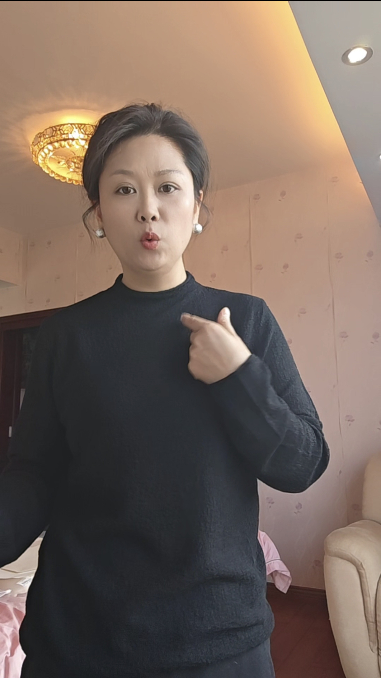 显瘦气质百搭半高领羊毛打底衫薄款#元尚锦104