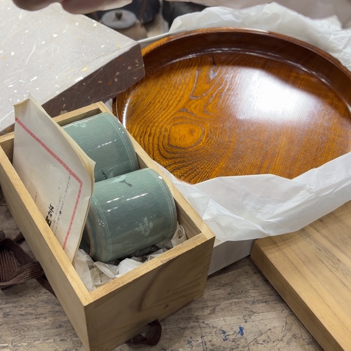 陶瓷古美术置物摆件