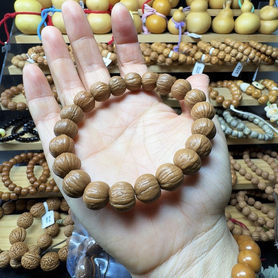 木质非金属猴头手串