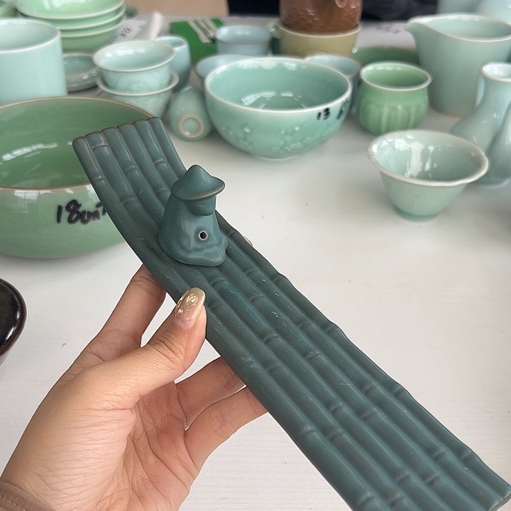 小米茶器龙泉青瓷