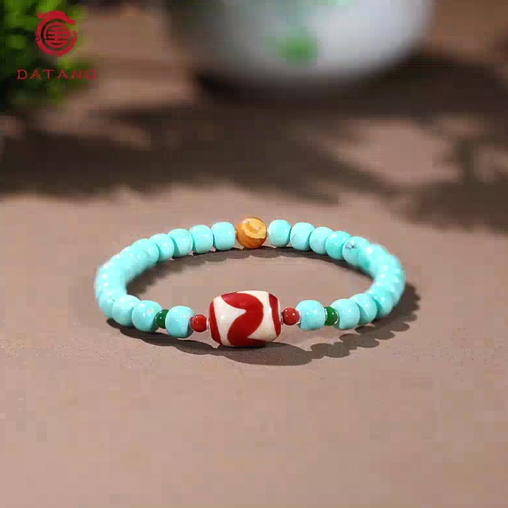 绿松石牙牙手链S31807-6