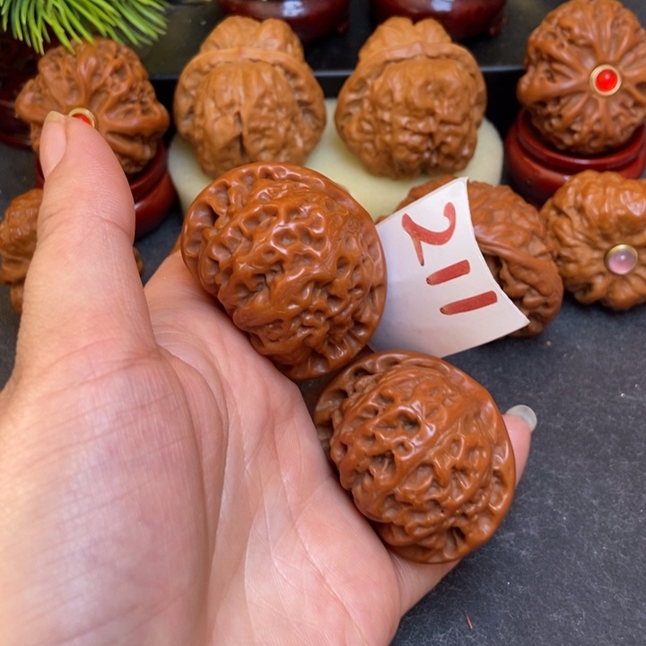 文玩核桃把件43宫灯211