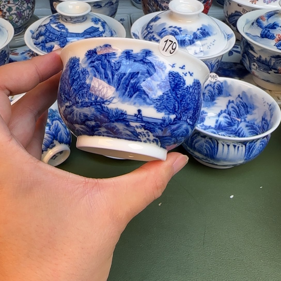 彦祖纯手工手绘茶具179