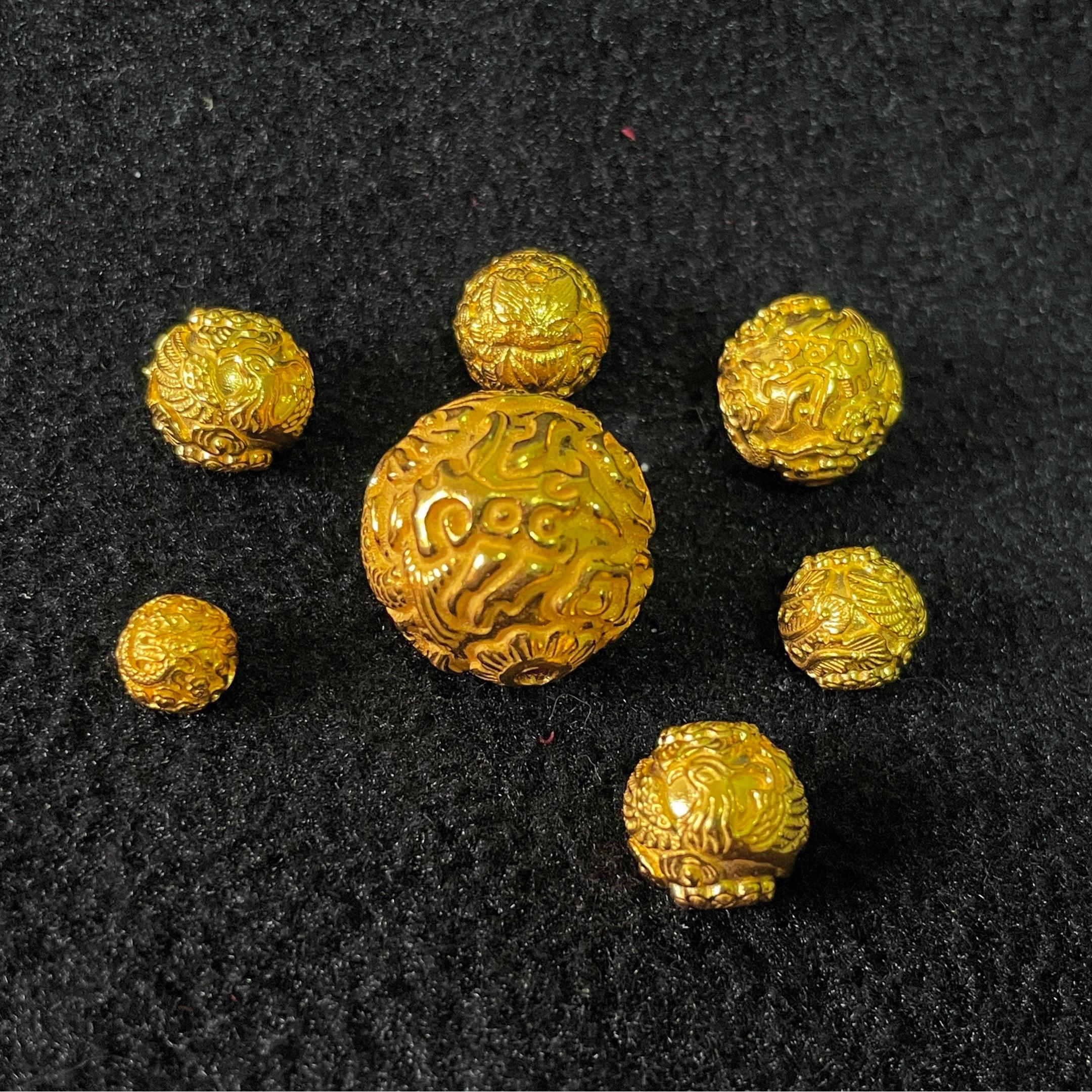 足金999龙凤珠（多样性链接只发其一）