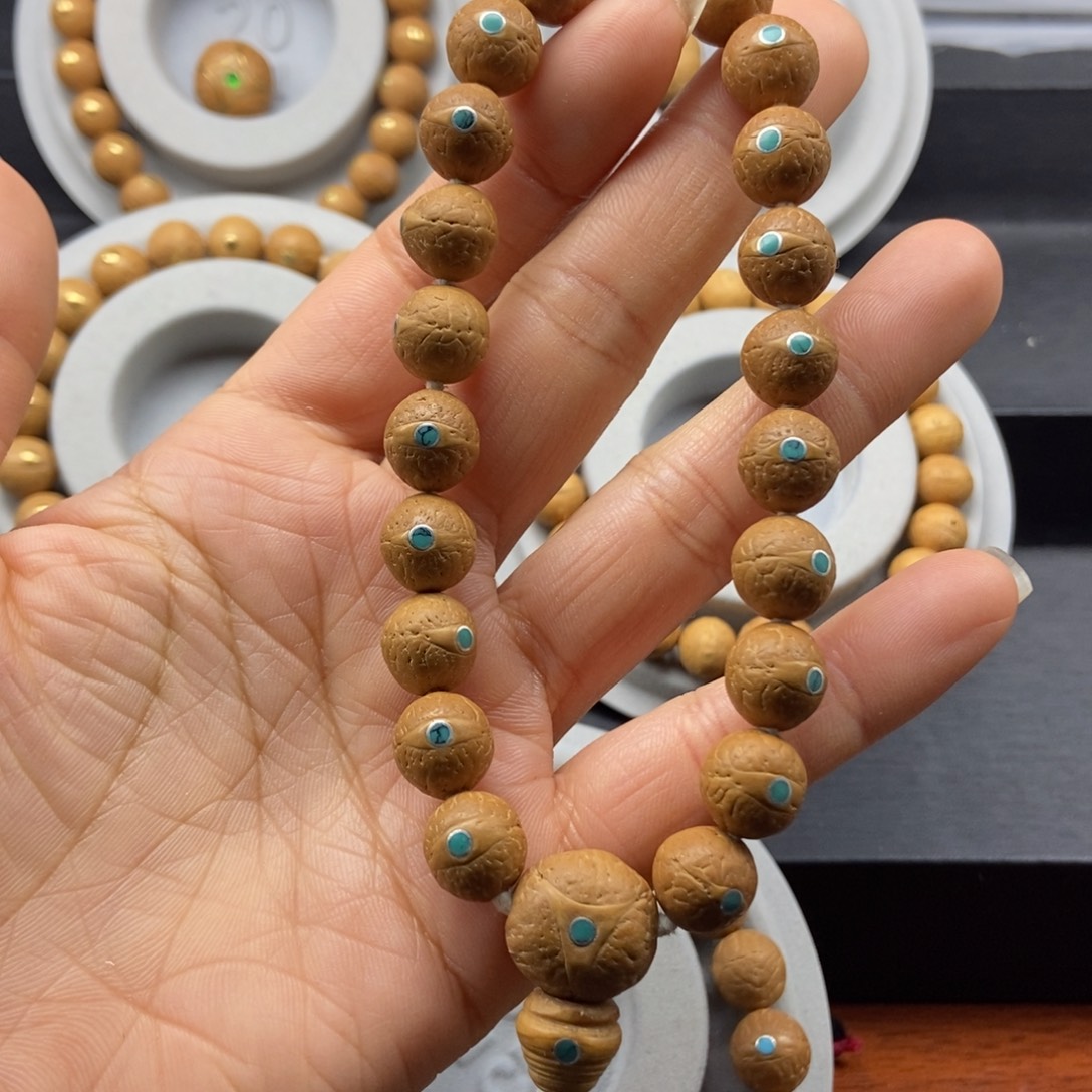 嗨***…手串凤眼菩提11➕松