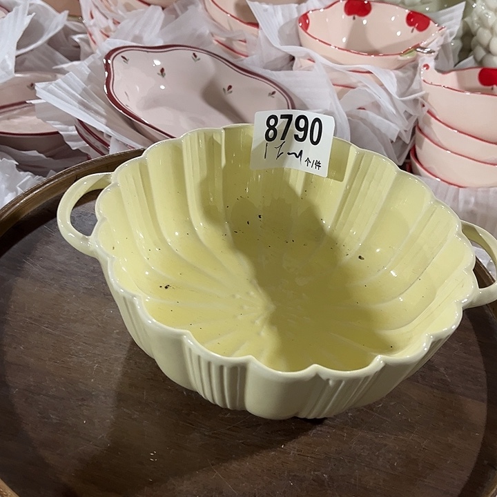 瓷微瑕外贸餐具8790