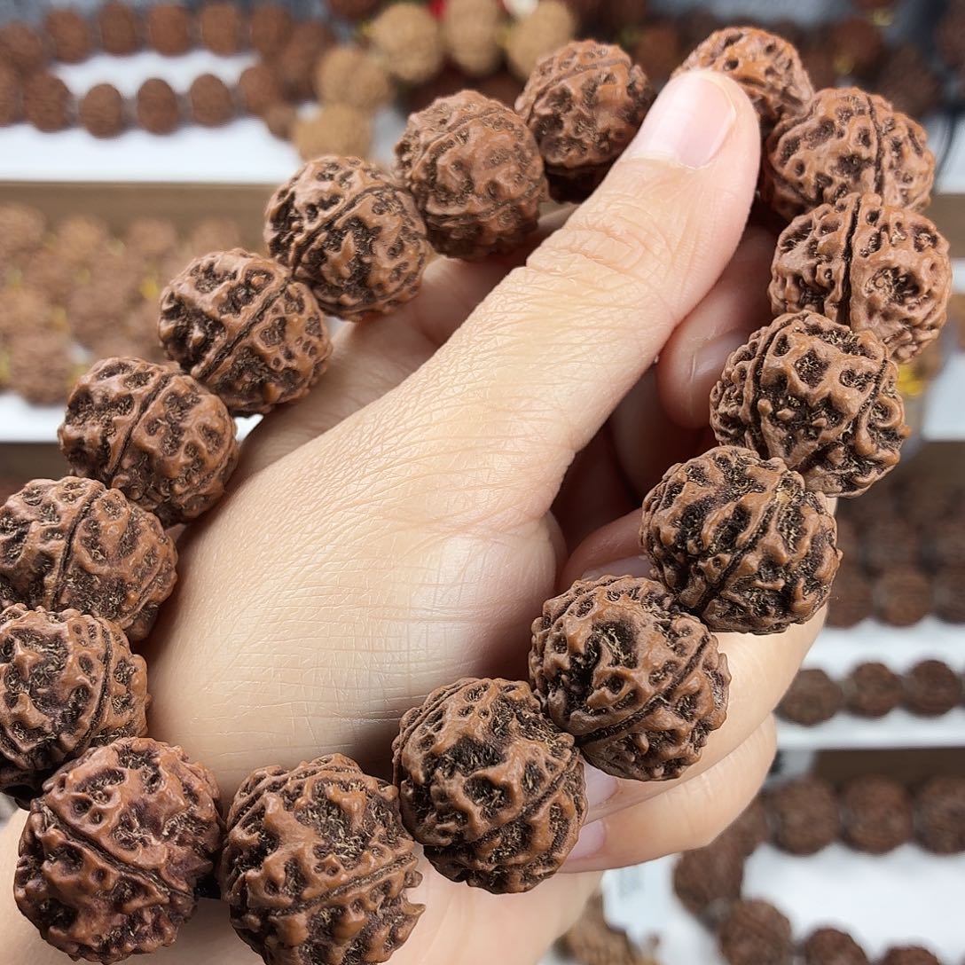 手串金刚菩提原生态精品5瓣梅花蜂窝