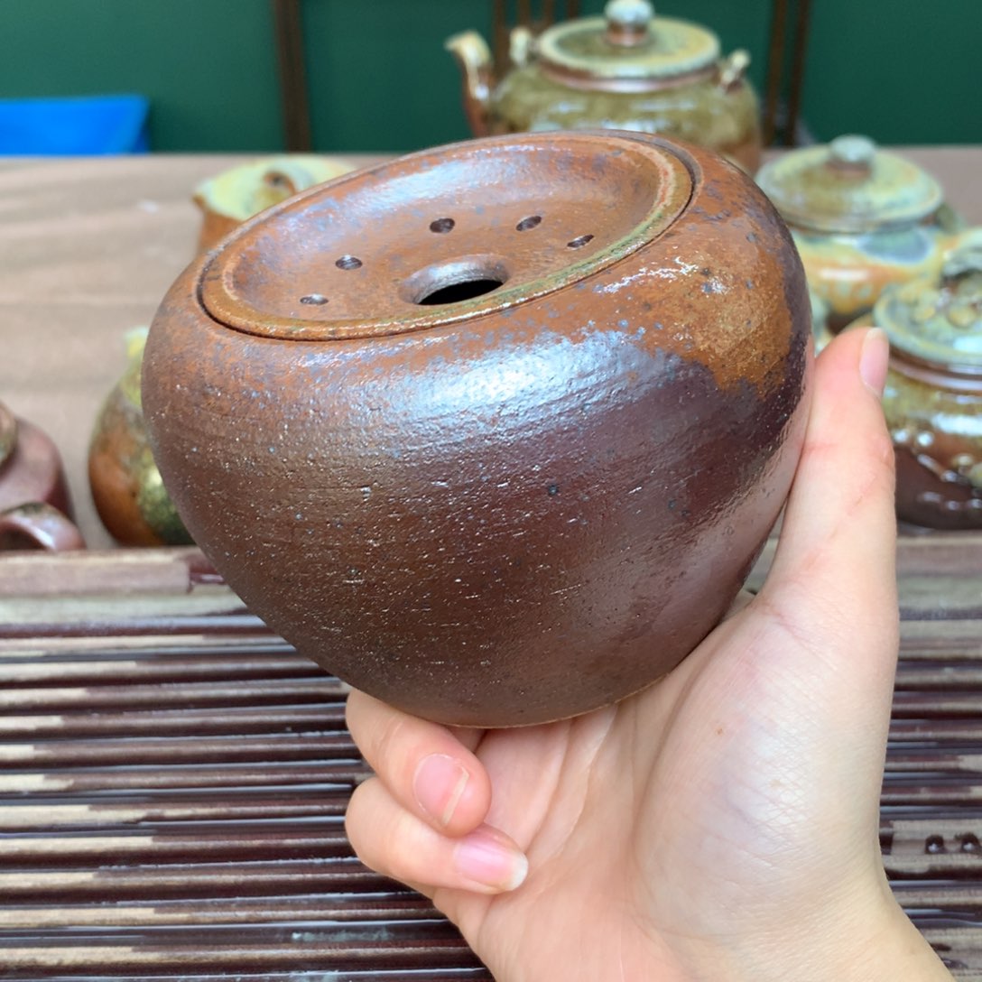 紫砂茶壶纯自然柴烧