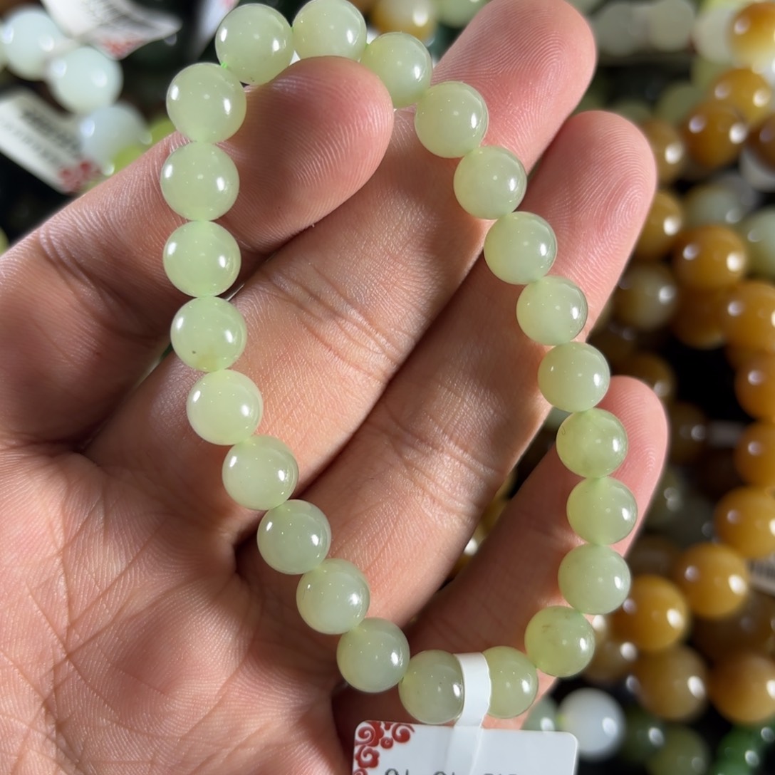 和田玉手链未镶嵌W271