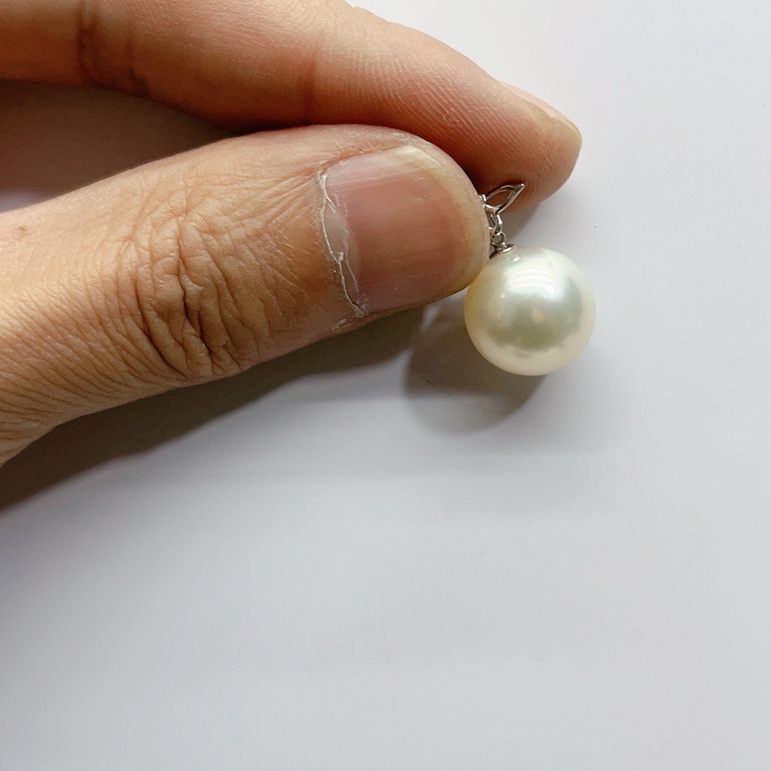 海水珍珠颈饰18K金镶嵌