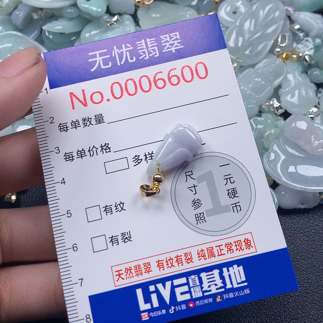 颈饰未镶嵌翡翠x