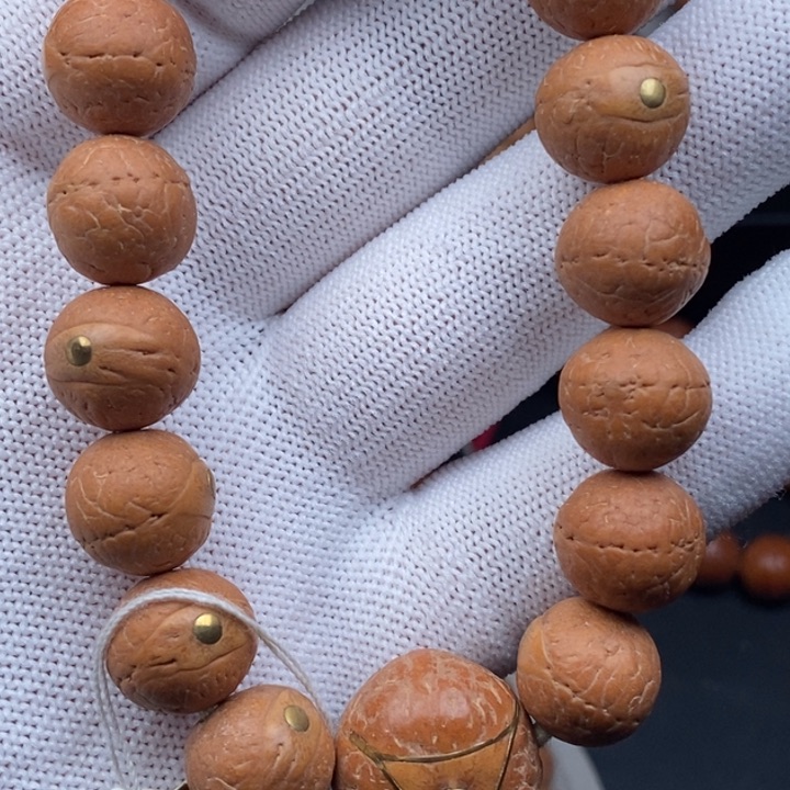 凤眼菩提手串13mm铜钉款