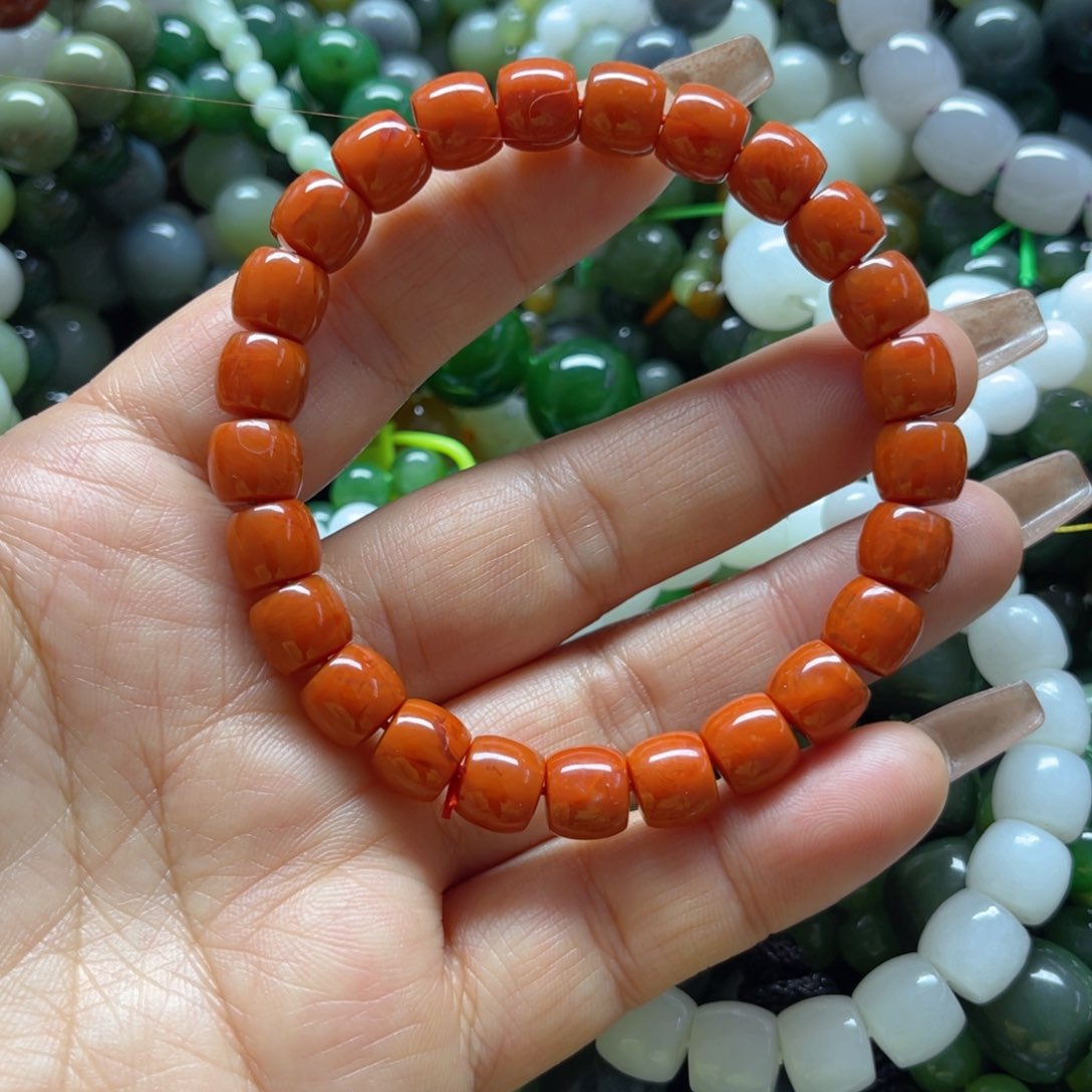 玛瑙/玉髓手链未镶嵌