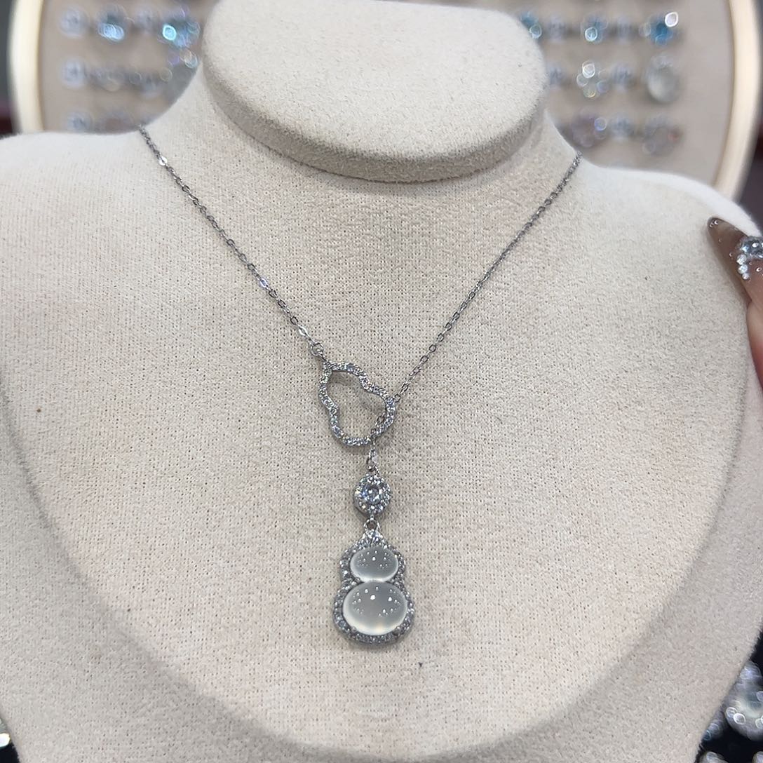 蛇纹石玉银S925镶嵌戒指