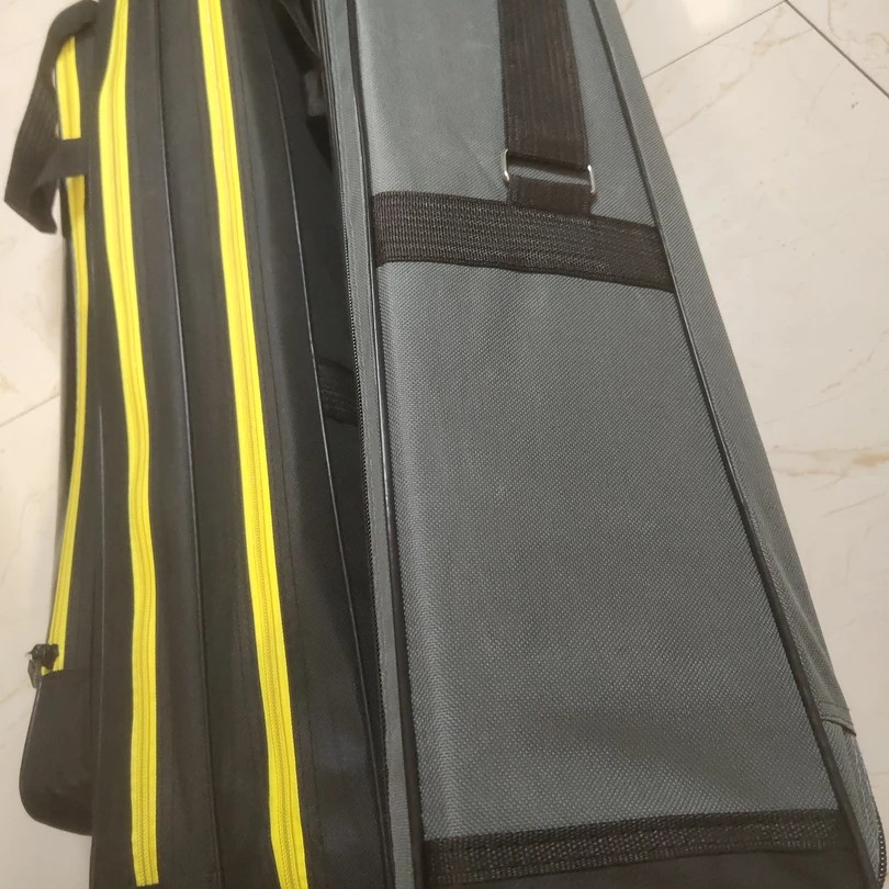 瑕疵品130厘米直二层层渔具包颜色随机