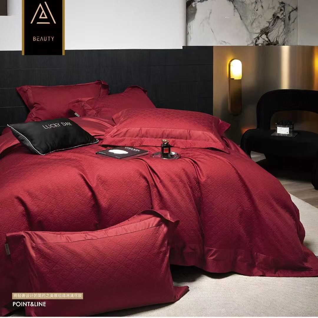 M11孤品清仓高端(180支)床品四套件酒店简约加厚