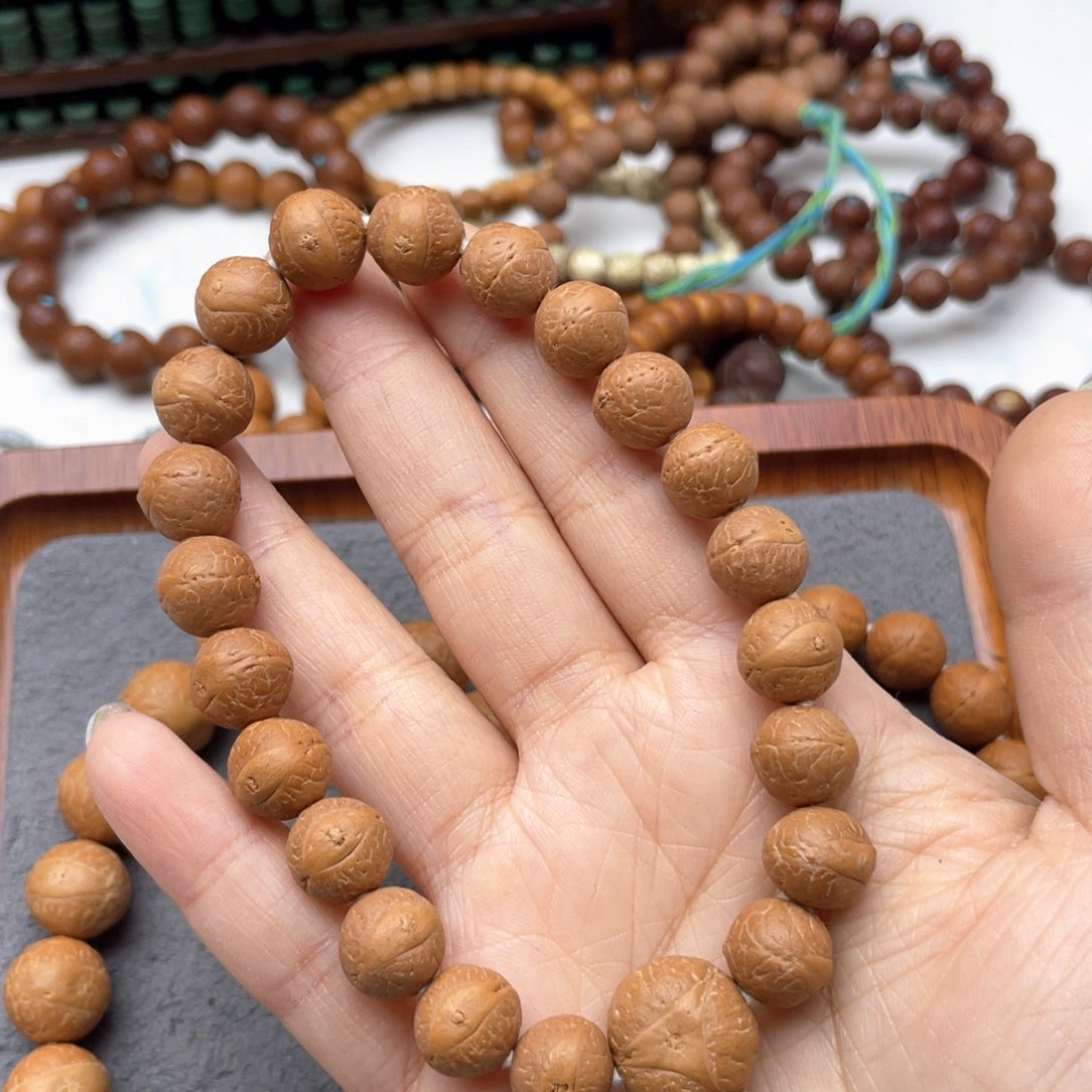 凤眼菩提手串L274-K15凤眼菩提11+同树新籽