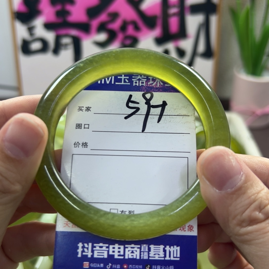 蛇纹石玉手镯未镶嵌19