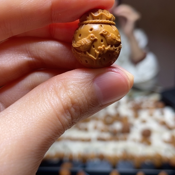 橄榄核手串/手链钱袋子