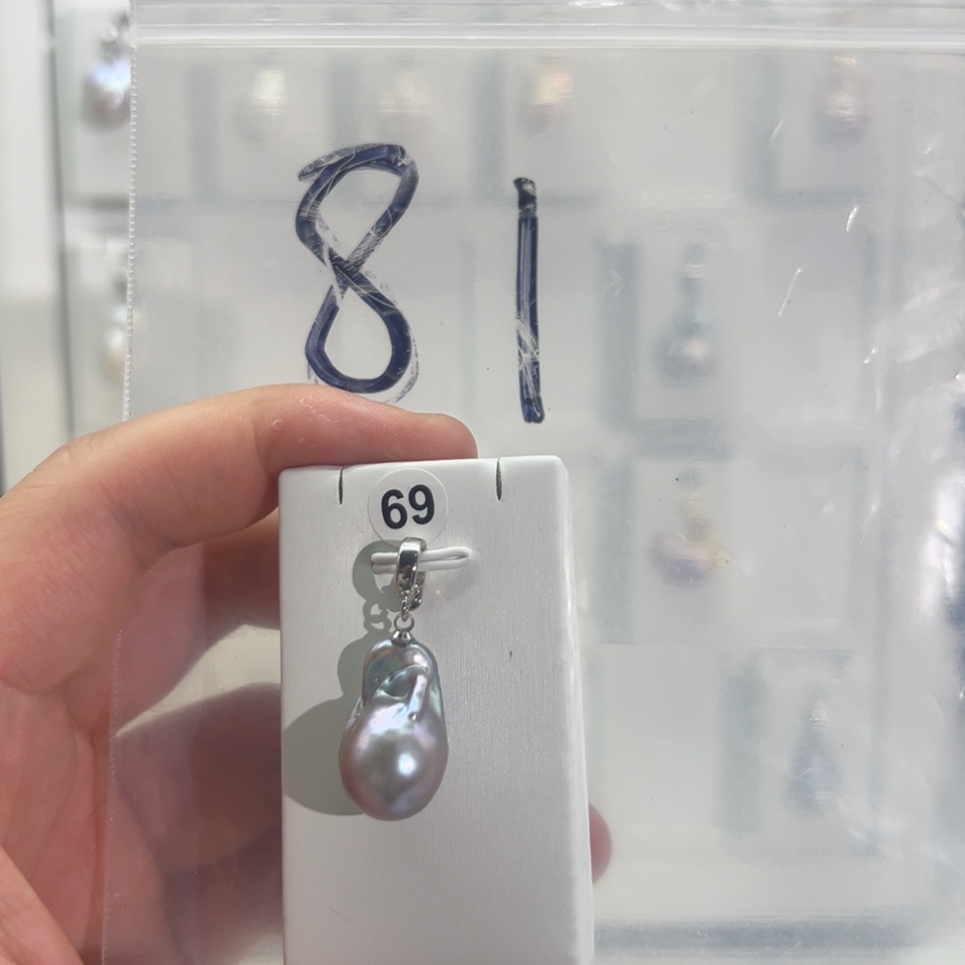 颈饰合金淡水珍珠