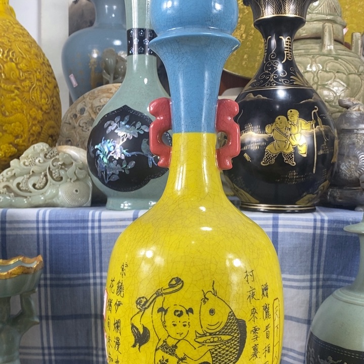 瓶陶泽如花儿盛开了