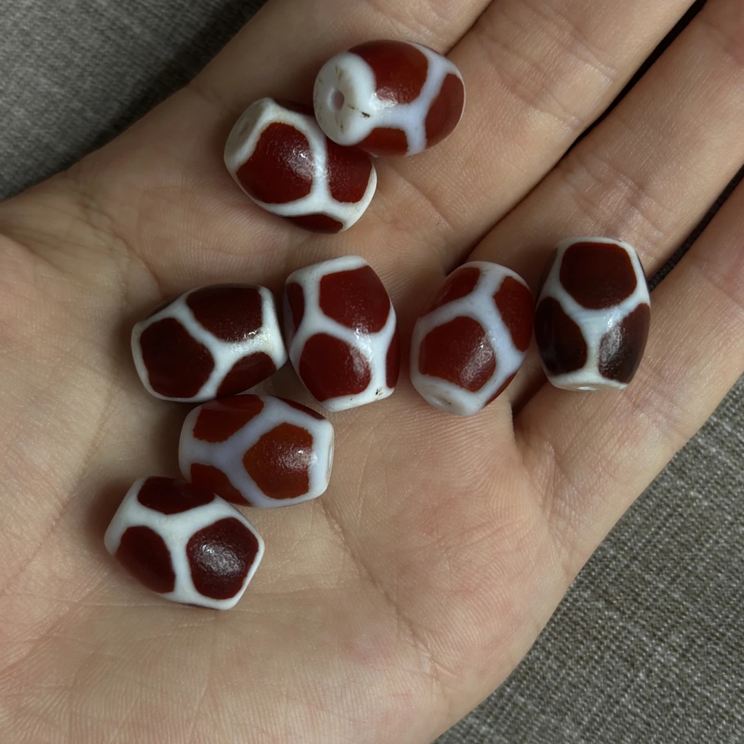 12mm达洛龟甲红寿珠单颗（多样性发货）