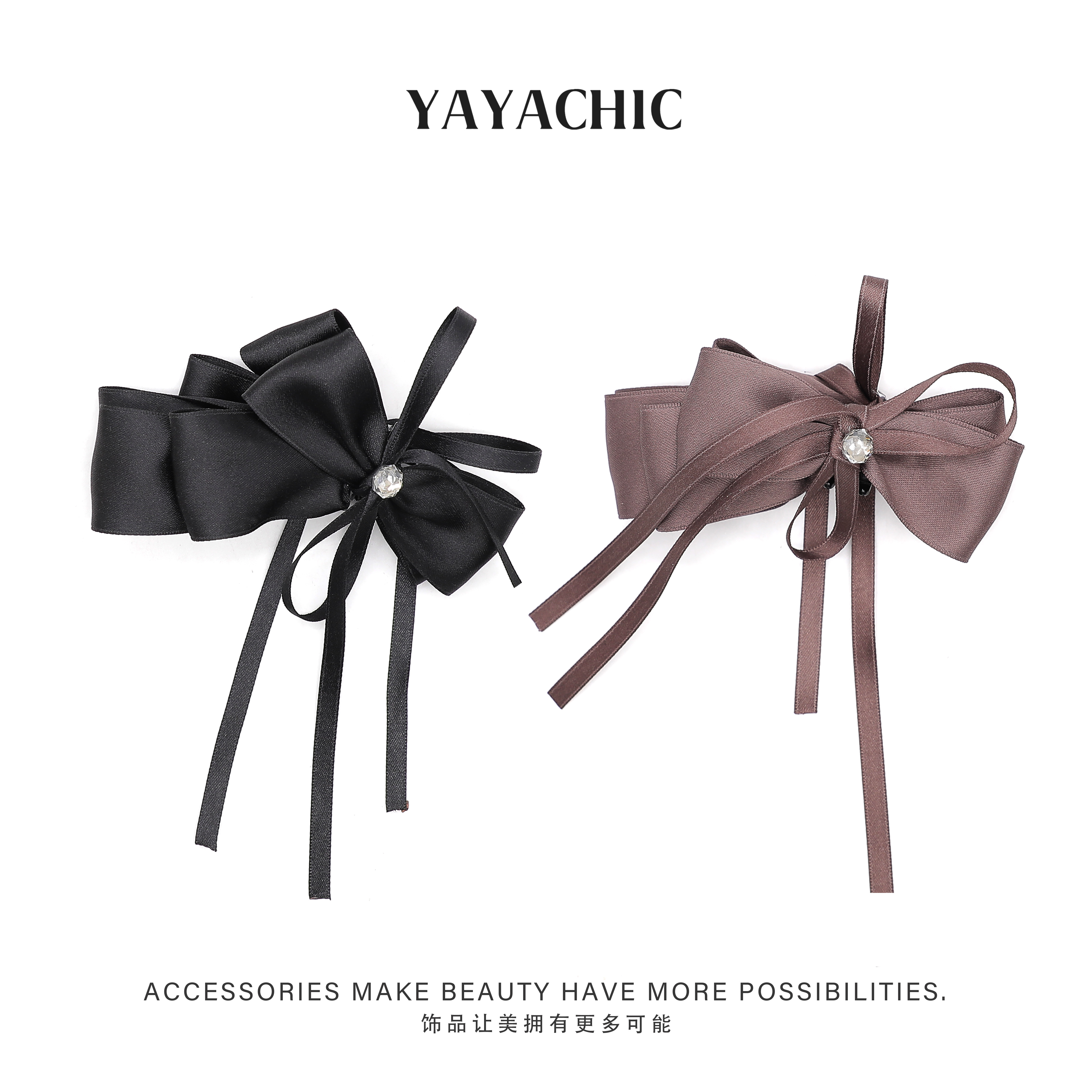 韩系氛围气质香蕉夹YA9642