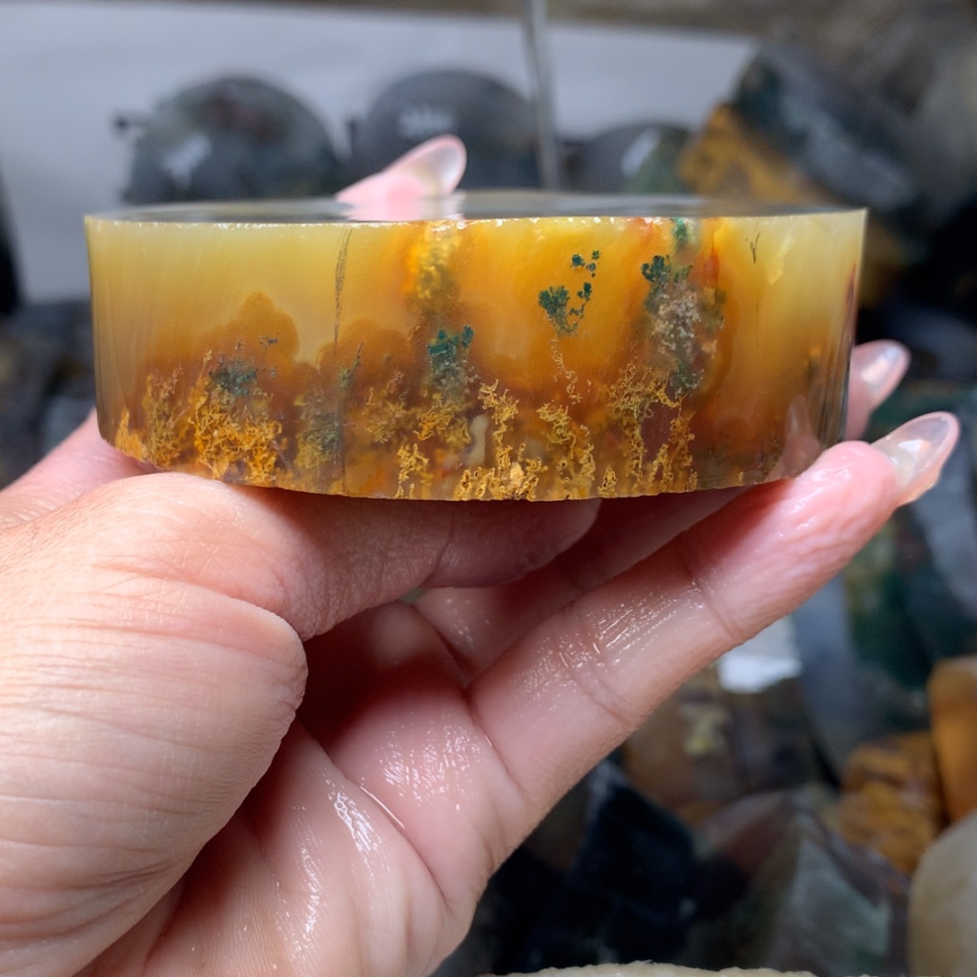 ～***来定制玛瑙定制手镯66圈口不退不换