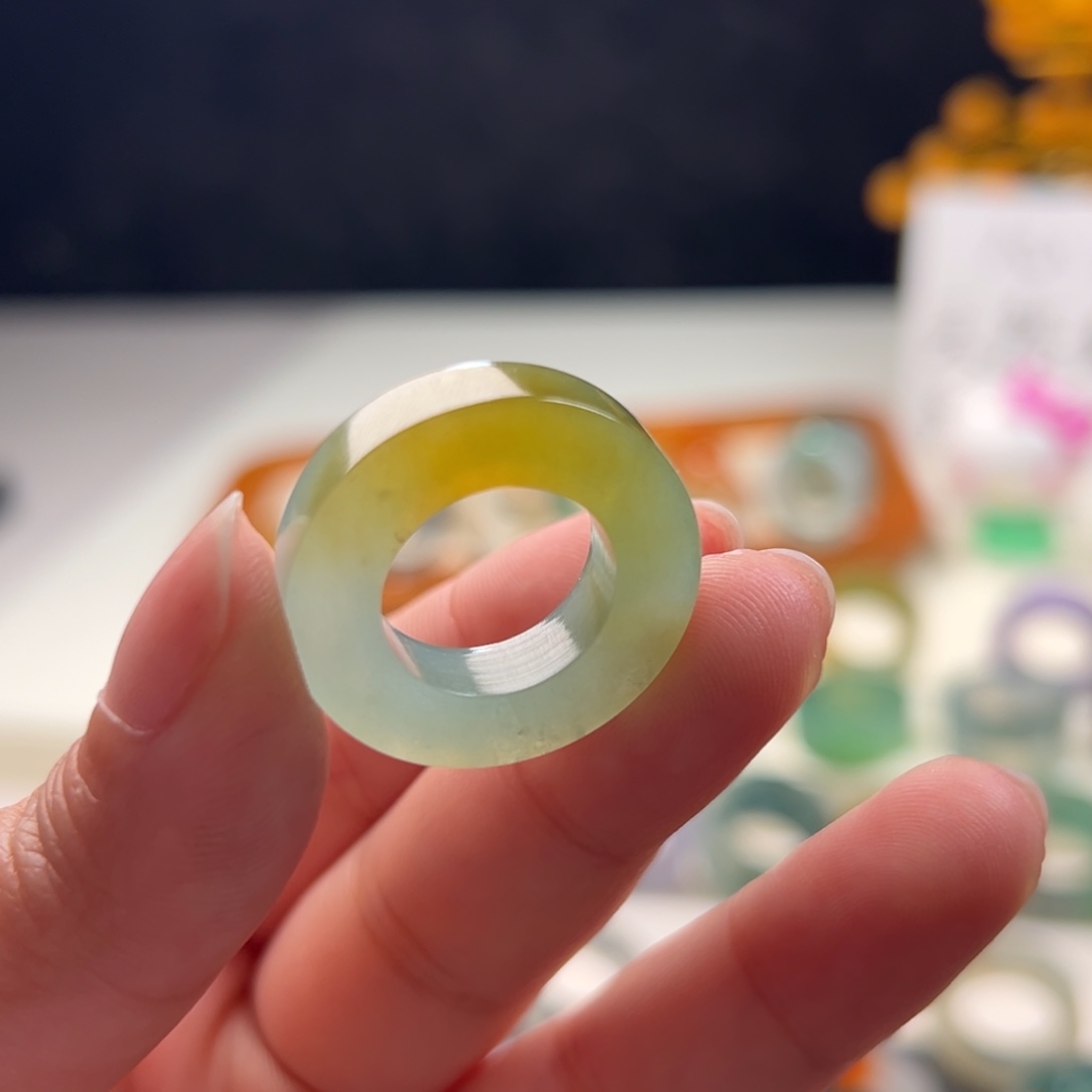 定制翡翠未镶嵌6/17黄翡福利漏