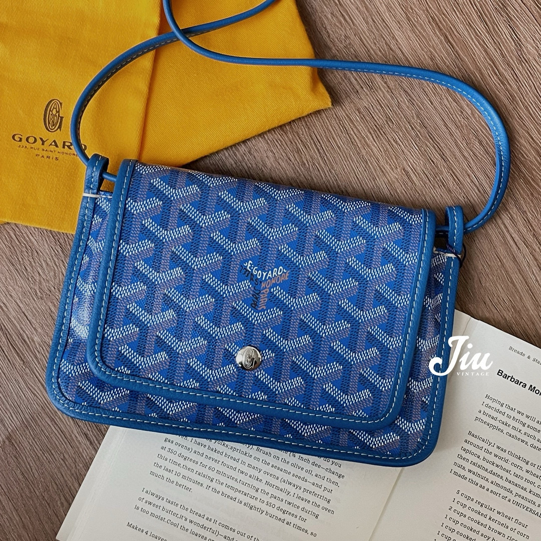 全新未使用 Gaoy/戈雅 蓝色信封包BJM2-7412