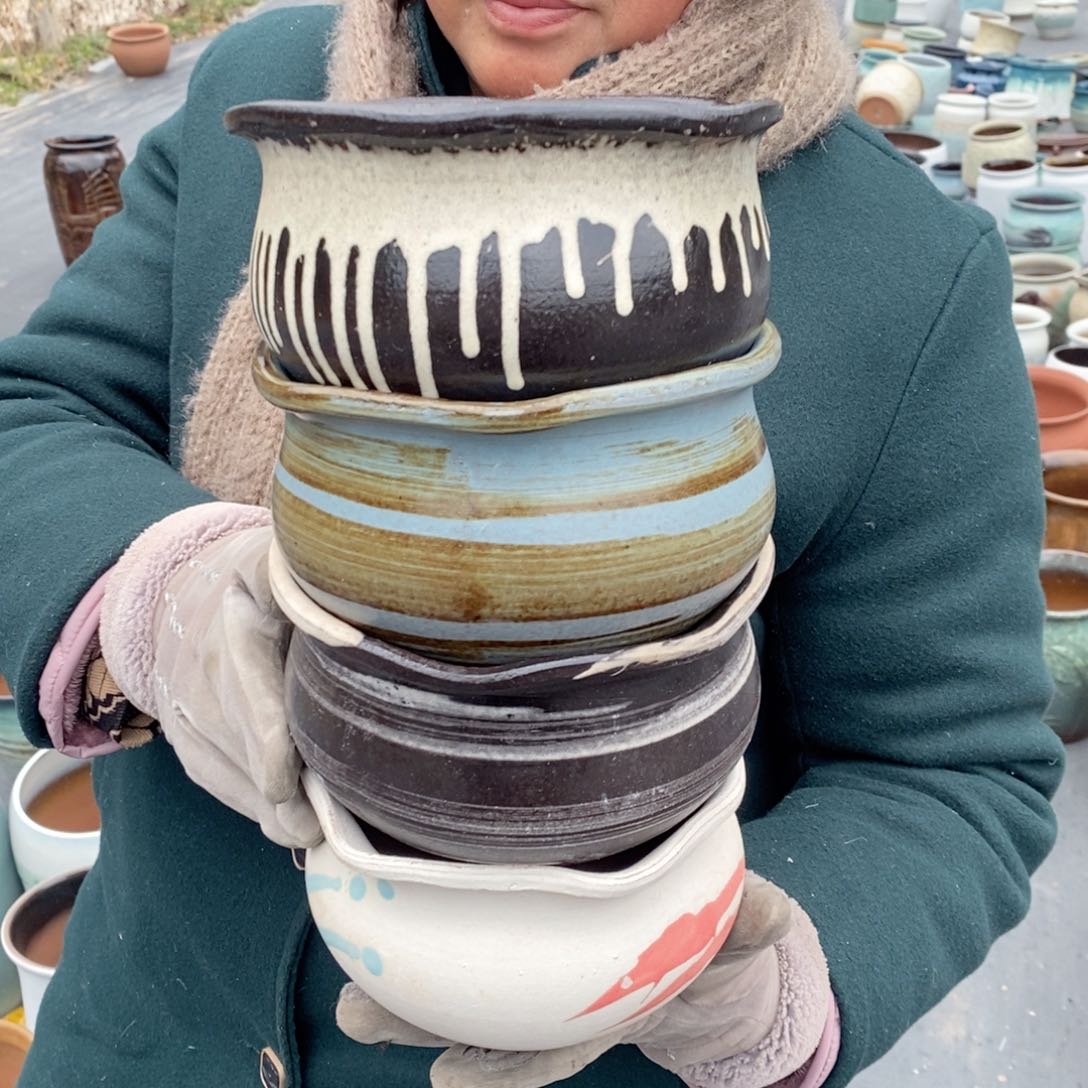 红陶口15高10～～～