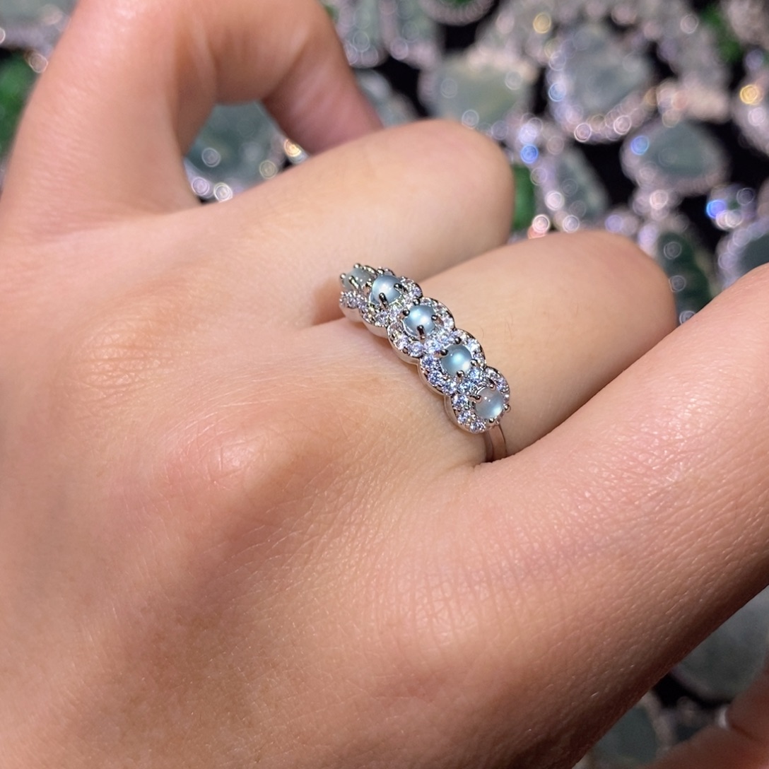 翡翠未镶嵌颈饰天然