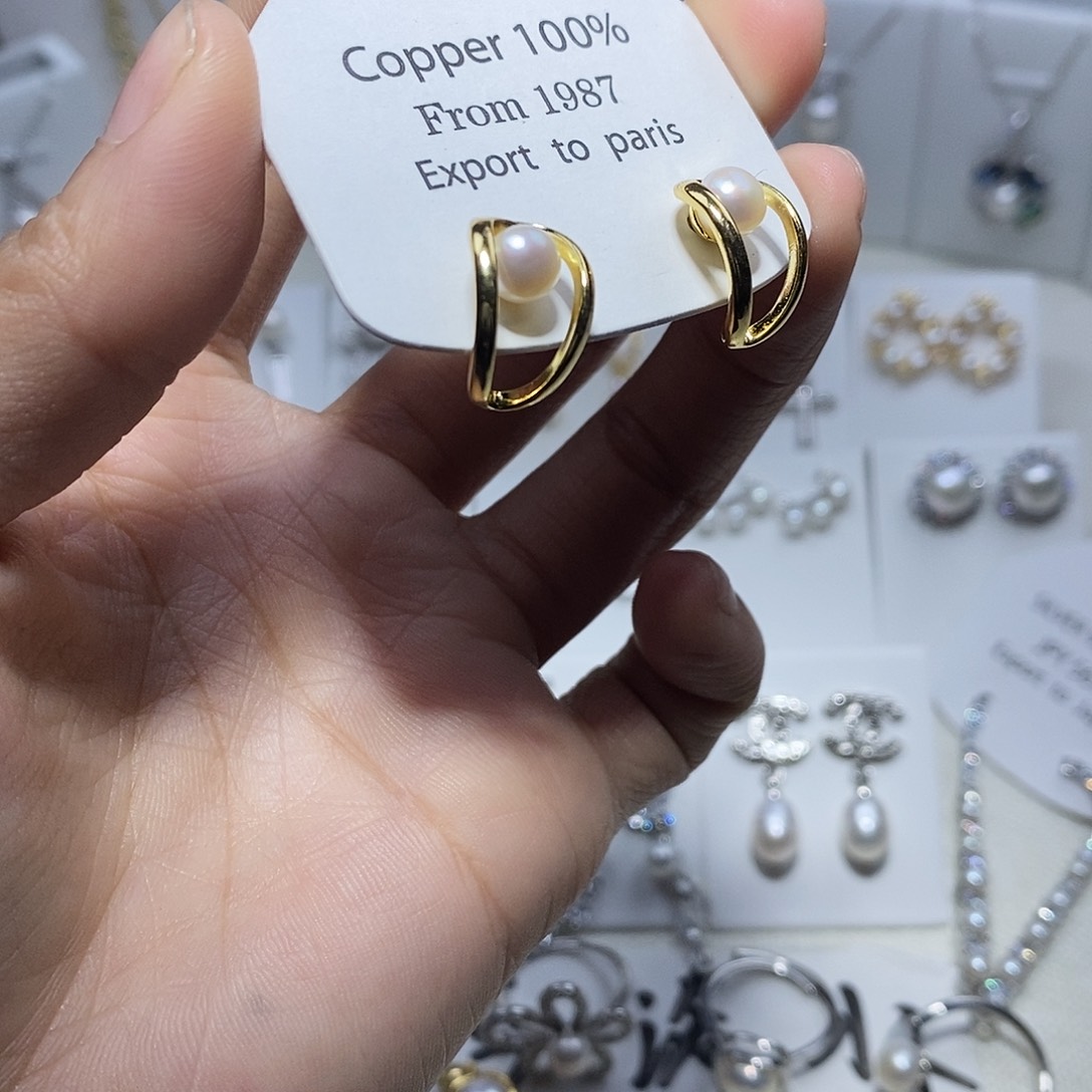 耳饰淡水珍珠未镶嵌