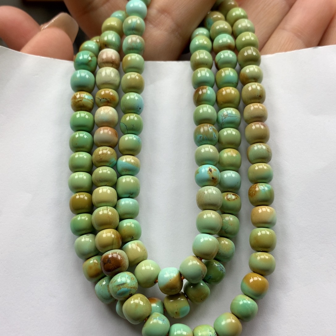 绿松石长链未镶嵌